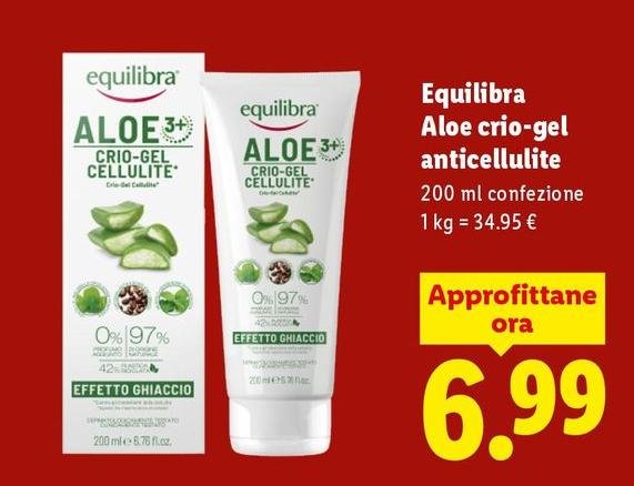 Equilibra - Aloe Crio-Gel Anticellulite