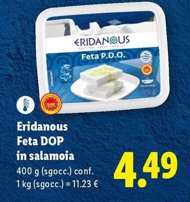 Eridanous - Feta DOP In Salamoia