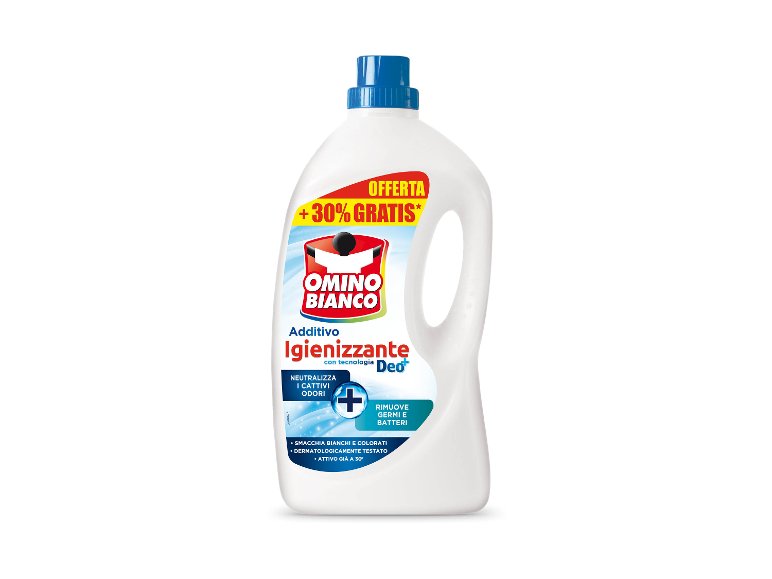 Additivo lavatrice igienizzante