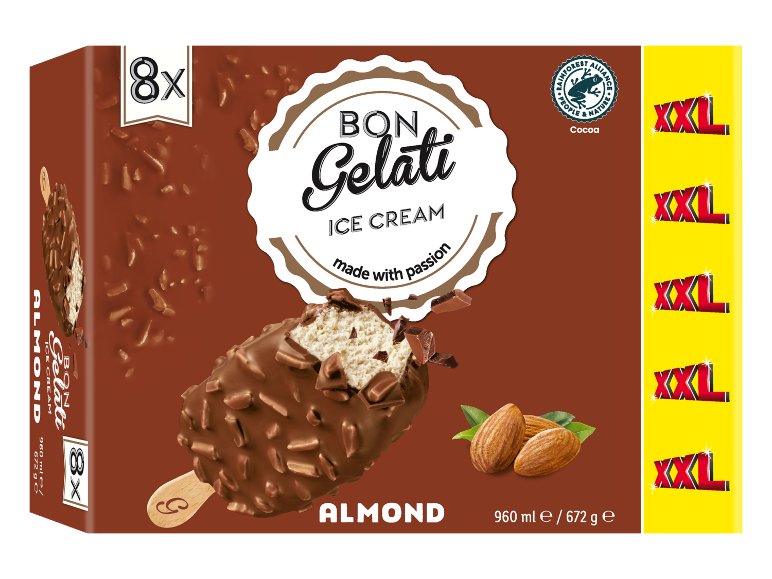 Gelato al cioccolato XXL