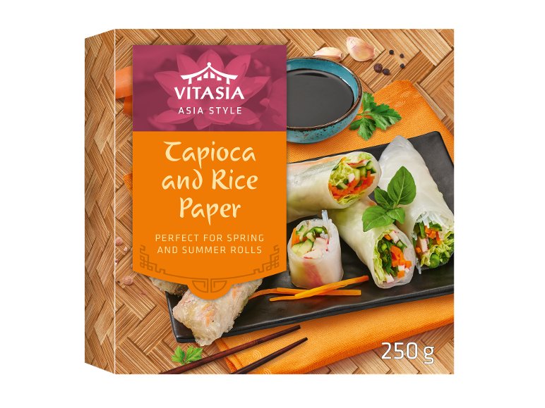 Carta di riso e tapioca