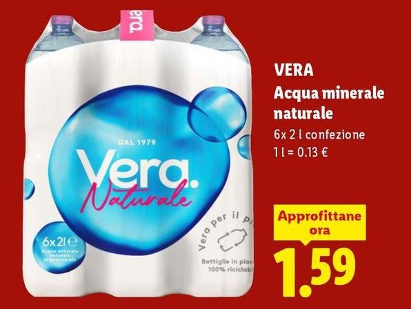 Vera - Acqua Minerale Naturale