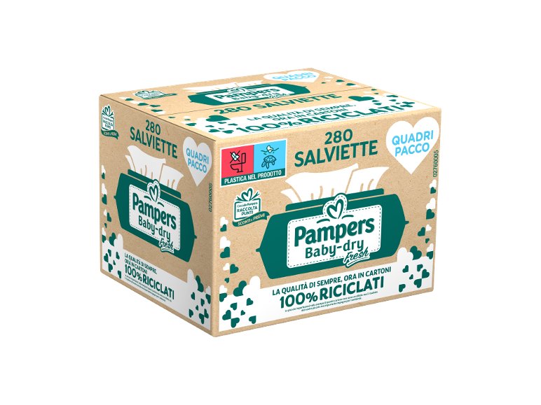 Salviettine Baby-dry Fresh