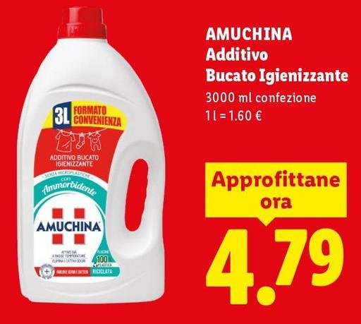 Amuchina - Additivo Bucato Igienizzante