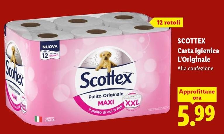 Scottex - Carta Igienica L'Originale