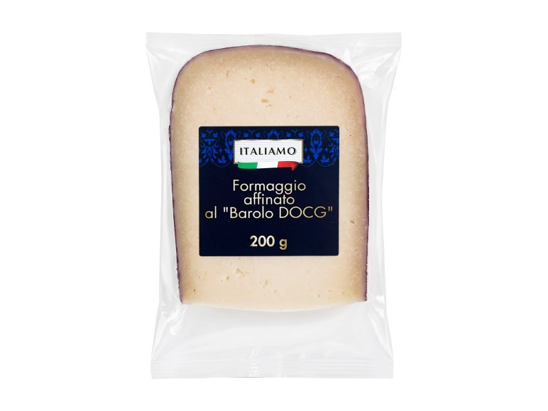 Formaggio affinato al "Barolo DOCG"