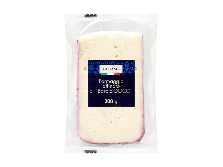 Formaggio affinato al "Barolo DOCG"