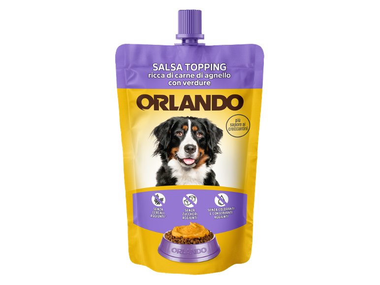 Salsa topping per cani