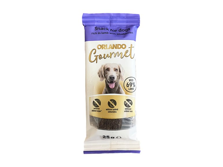 BARRETTA CANI CON AGNELLO&MIRTILLO