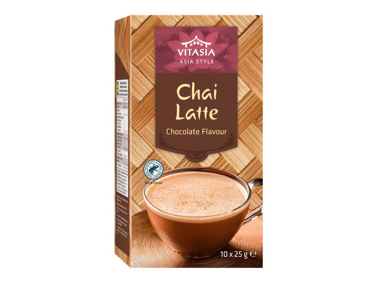 Chai Latte in stile asiatico
