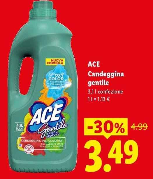 Ace - Candeggina Gentile