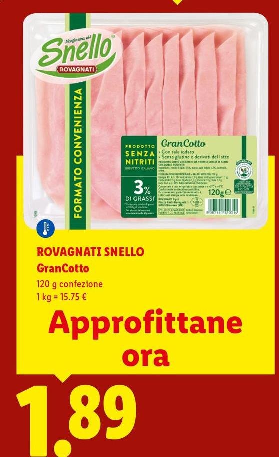 Rovagnati - Snello GranCotto