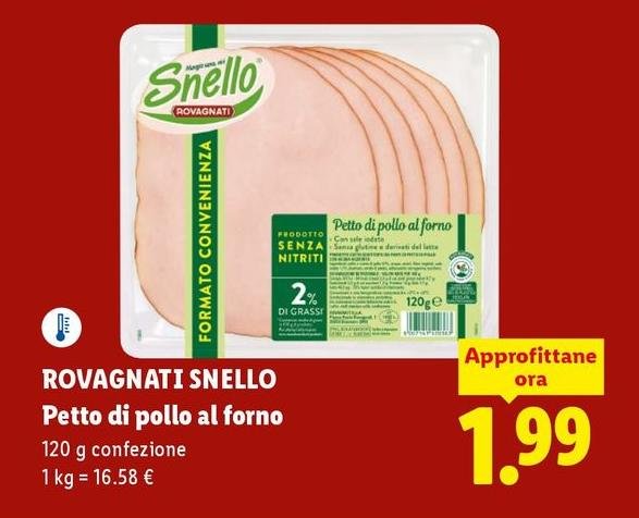 Rovagnati - Snello Petto Di Pollo Al Forno