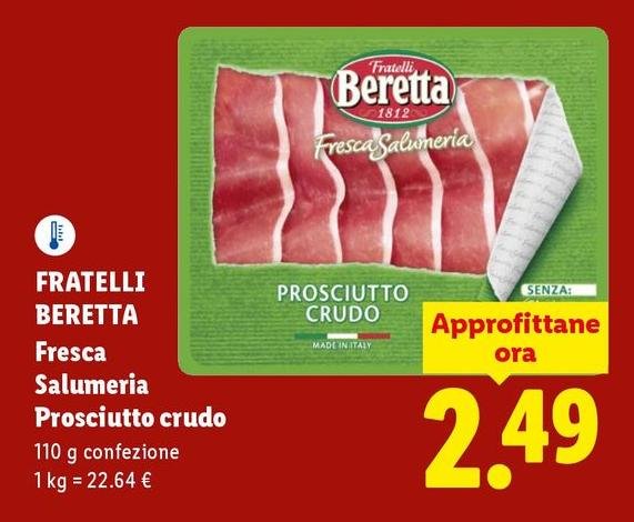 Fratelli Beretta - Fresca Salumeria Prosciutto Crudo