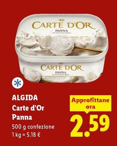 Algida - Carte D'Or Panna
