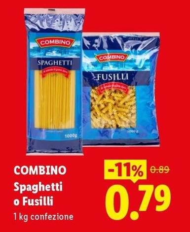 Combino - Spaghetti O Fusilli