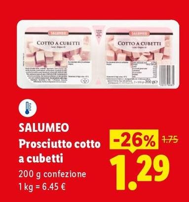 Salumeo - Prosciutto Cotto A Cubetti