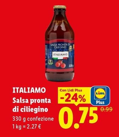 Italiamo - Salsa Pronta Di Ciliegino