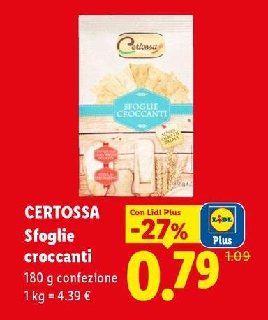 Certossa - Sfoglie Croccanti