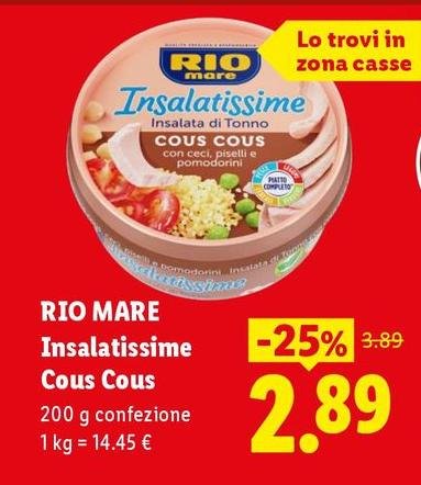 Rio Mare - Insalatissime Cous Cous