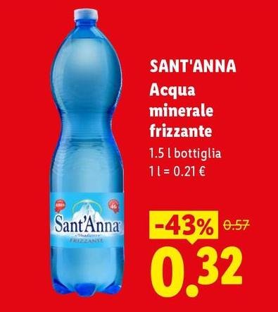Sant'anna - Acqua Minerale Frizzante