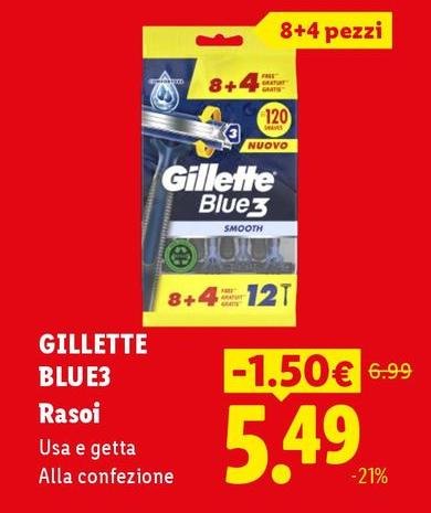 Gillette - Blue3 Rasoi