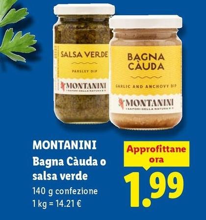 Montanini - Bagna Cauda O Salsa Verde