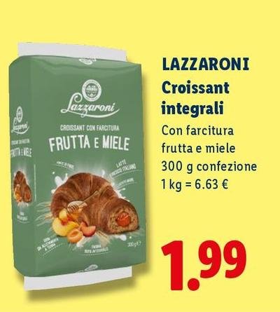 Lazzaroni - Croissant Integrali