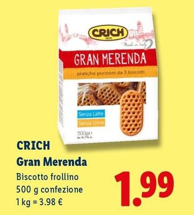 Crich - Gran Merenda