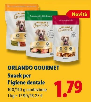 Orlando - Gourmet Snack Per L'Igiene Dentale