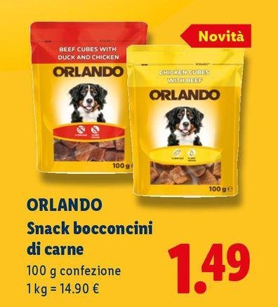 Orlando - Snack Bocconcini Di Carne