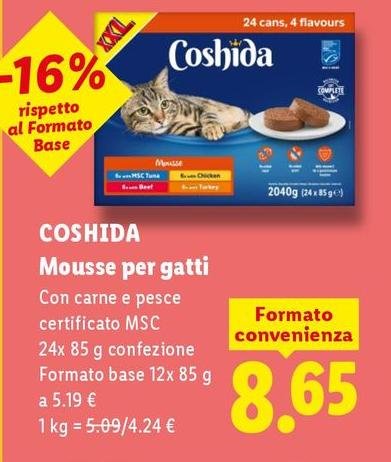 Coshida - Mousse Per Gatti