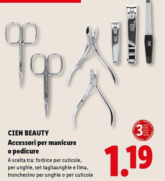 Cien - Beauty Accessori Per Manicure O Pedicure