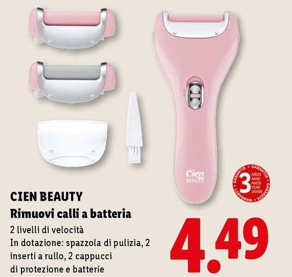 Cien - Beauty Rimuovi Calli A Batteria