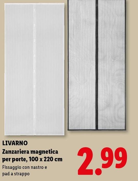 Livarno - Zanzariera Magnetica Per Porte