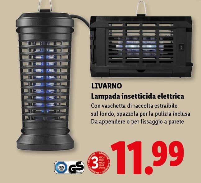 Livarno - Lampada Insetticida Elettrica