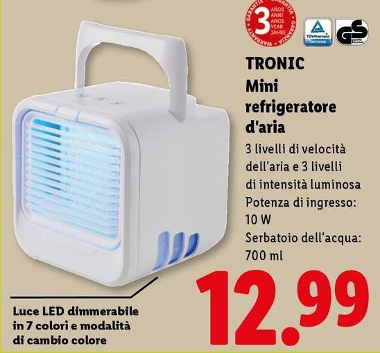 Tronic Mini Refrigeratore D'Aria