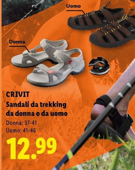 Crivit - Sandali Da Trekking Da Donna O Da Uomo