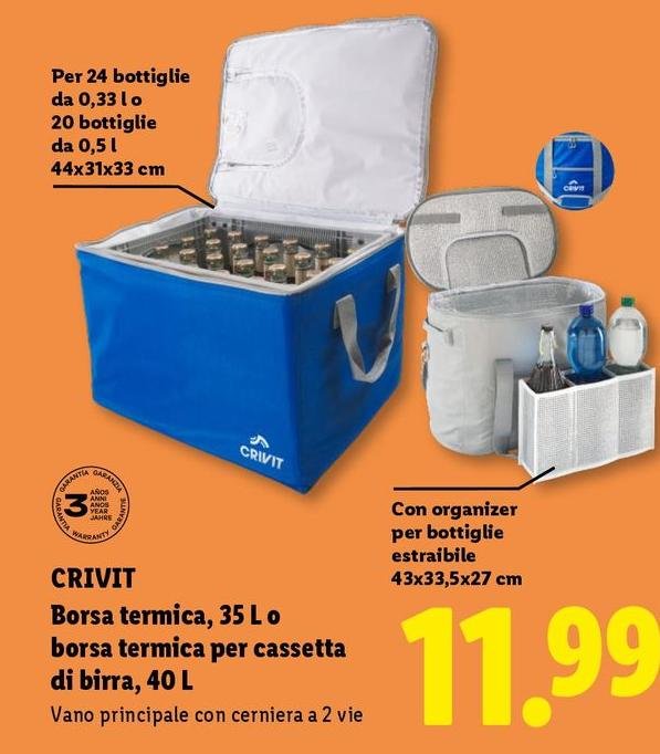 Crivit - Borsa Termica