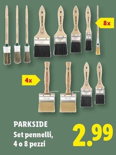 Parkside - Set Pennelli