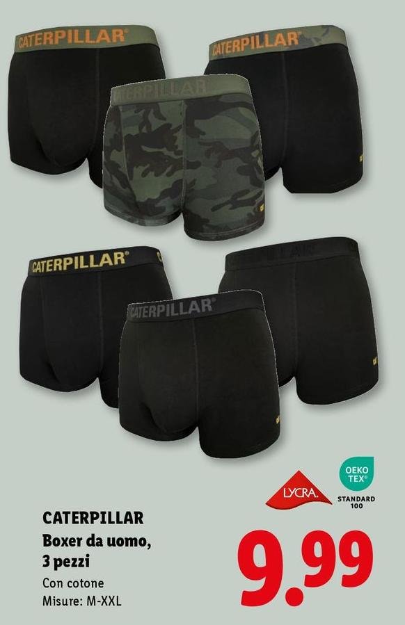 Caterpillar - Boxer Da Uomo