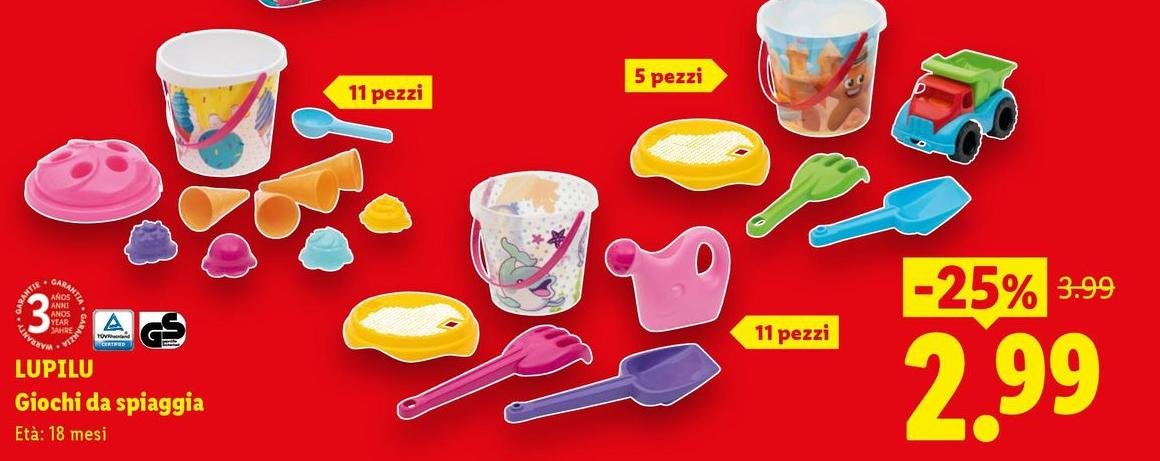 Lupilu - Giochi Da Spiaggia