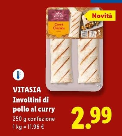 Vitasia - Involtini Di Pollo Al Curry