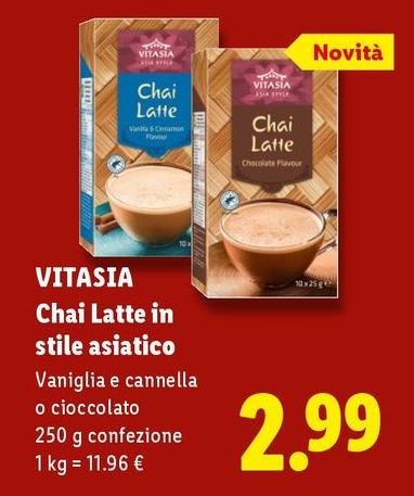 Vitasia - Chai Latte In Stile Asiatico