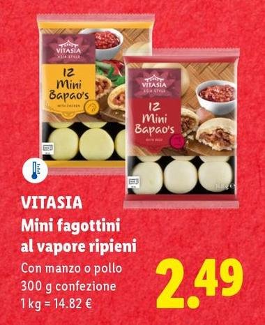 Vitasia - Mini Fagottini Al Vapore Ripieni