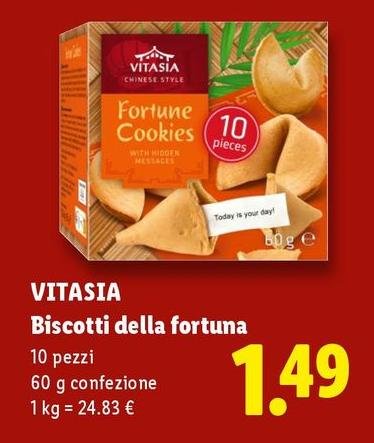Vitasia - Biscotti Della Fortuna