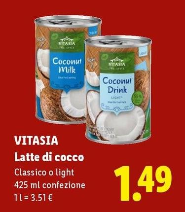 Vitasia - Latte Di Cocco