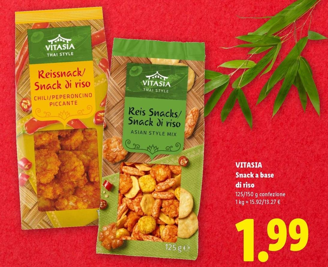 Vitasia - Snack A Base Di Riso
