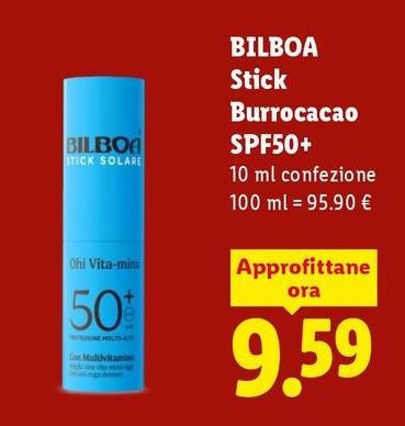 Bilboa - Stick Burrocacao Spf50+