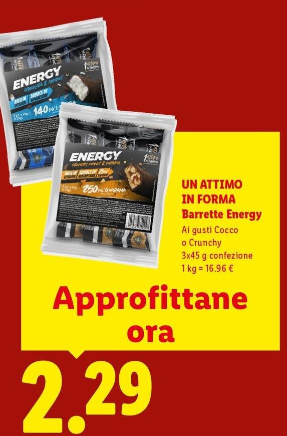 1 Attimo In Forma - Barrette Energy